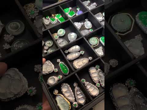 走進翡翠源頭工廠撿漏，靜靜在姐夫家為翠友們尋美玉~漏個不停喲👏👏👏｜6.24晚八點快進直播間解鎖更多驚喜吧。#翡翠 #珠寶首飾 #掛件 #吊墜 #玉石