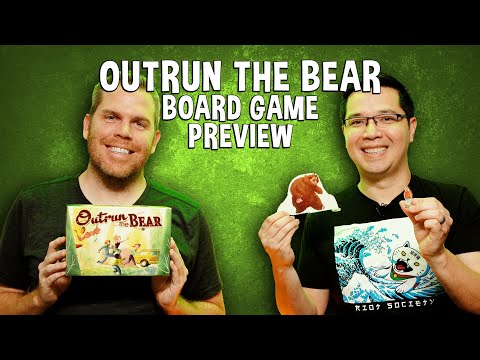 Preview of Outrun the Bear Board Game
