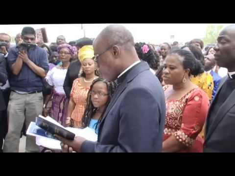 Aps Sampson O Yiadom,Dedication of Edmonton Church Canada