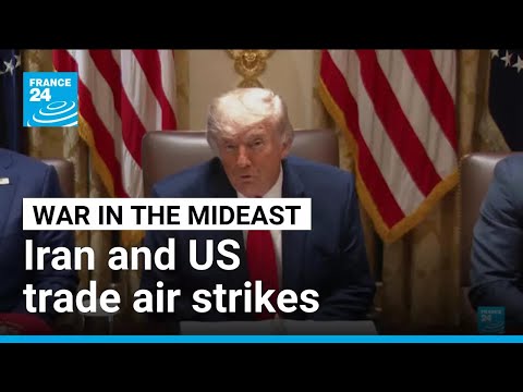 Iran and US trade air strikes after Trump dismisses report of Hormuz deal
