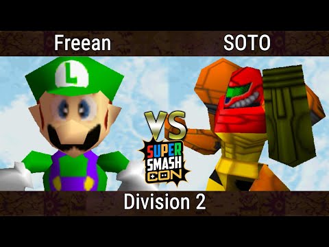 SSC 2023 - Freean (Luigi) Vs. SOTO (Samus) Smash Bros - SSB64