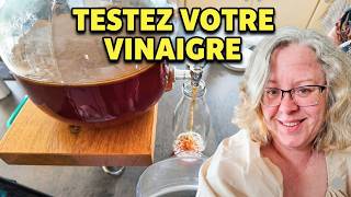 Je mets mon Vinaigre de Pomme Maison en bouteille !(Astuces & Test d'acidité) #maman #campagne #vlog