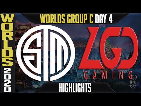 TSM vs LGD Highlights | Worlds 2020 Group C Day 4 - LoL World Championship | Team Solomid vs LGD Gam