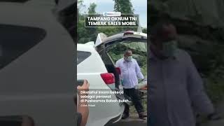 Tampang Oknum TNI Tembak Mati Sales Mobil, Jasad Dibuang ke Semak dan Innova Dibawa Kabur