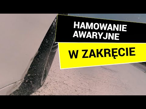 Hamowanie awaryjne w zakręcie - Akademia Bezpiecznej Jazdy Tor Łódź (odc. 5)