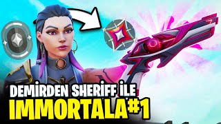 sadece SHERİFF ile DEMİR'den IMMORTAL'a! #1 Valorant