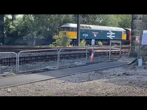 Class 37 And Class 47 At Skipton