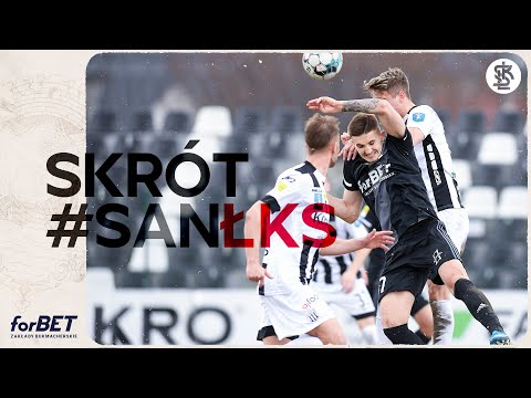 Sandecja Nowy Sącz - ŁKS Łódź 2:1 | SKRÓT MECZU