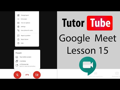 Google Meet Tutorial - Lesson 15 - G Suite Meet Homepage