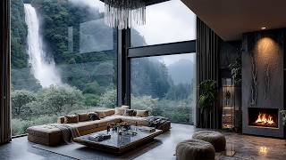 Luxury And Tranquil Living Room With Soothing Jazz – Gentle Jazz Melodies Help To Calm The Emotions