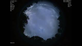 2025-10-11 All sky camera capture from Poiana Rusca Mountains, Romania