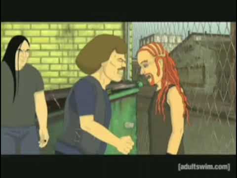Stop hitting me! #metalocalypse