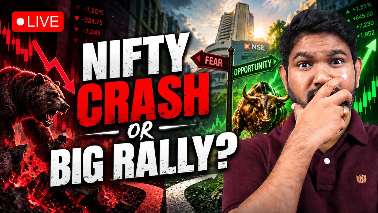 🔴Nifty Rally or Crash? | Nifty & Sensex Prediction Tomorrow | 22 Sep | Investographer