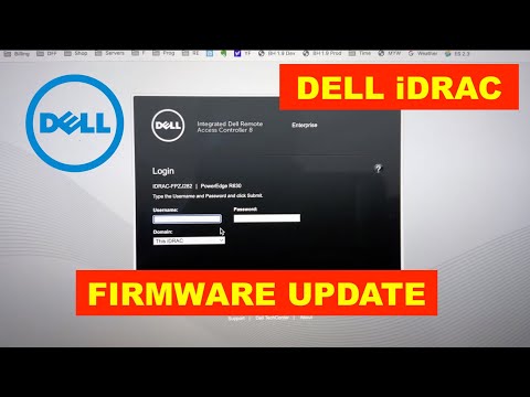 HOW TO UPDATE DELL iDRAC FIRMWARE