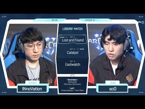 [2018 GSL Season 2] Code S Ro.16 Group B Match4 soO vs INnoVation