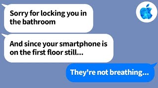 【Apple】Thinking it was me in the bathroom when he'd come home, my husband locked the door