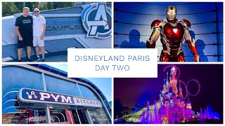 DISNEYLAND PARIS VLOG - AUGUST 2022 - DAY 2 - AVENGERS CAMPUS, PYM KITCHEN, DISNEY D LIGHT