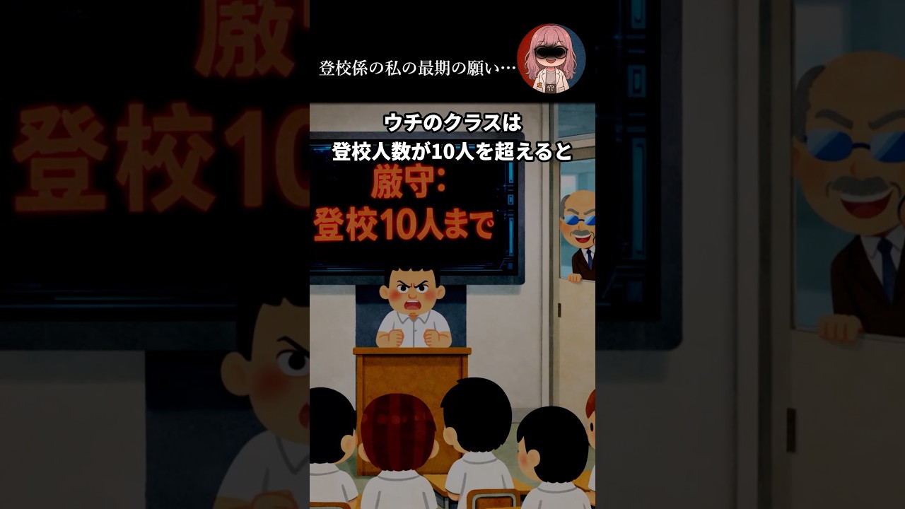 登校係の私の、最期の願い…