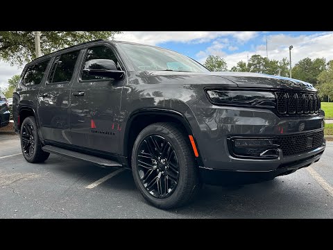 2024 Jeep Wagoneer L Series Carbide Walkaround, Review, And Features!