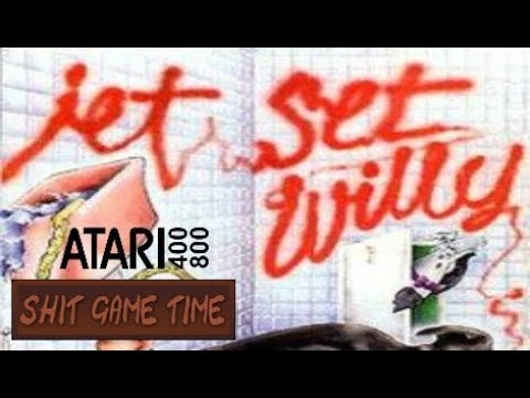 SHIT GAME TIME: JET SET WILLY (ATARI 800XL - Contains Swearing!)