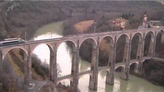 preview picture of video 'Les premiers TGV sur la LHB'