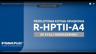 Kotwa opaskowa 10x140 mm R-XPT-10140/70 Rawlplug (Zdjęcie 1)
