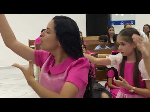 👑 SANTIFICA  💖🎀🌸🌷  COISA LINDA DE DEUS !!! GRUPO DE GESTO CRESCENDO COM CRISTO