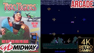 Two Tigers Arcade (Midway 1984) 4k Longplay