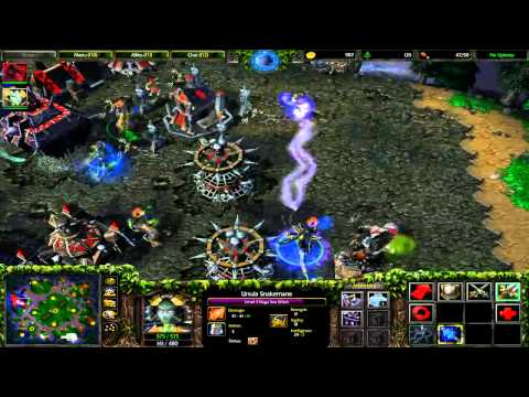 [warcraft 3 tft] WeeeeakElf (NE) - APlaceForMyHead (UD) @ Turtle Rock - EPIC GAME