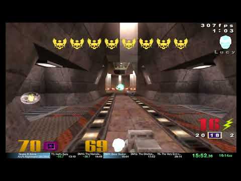 Quake 3 Arena - Any% Nightmare! Speedrun in 28:51 (FWR)