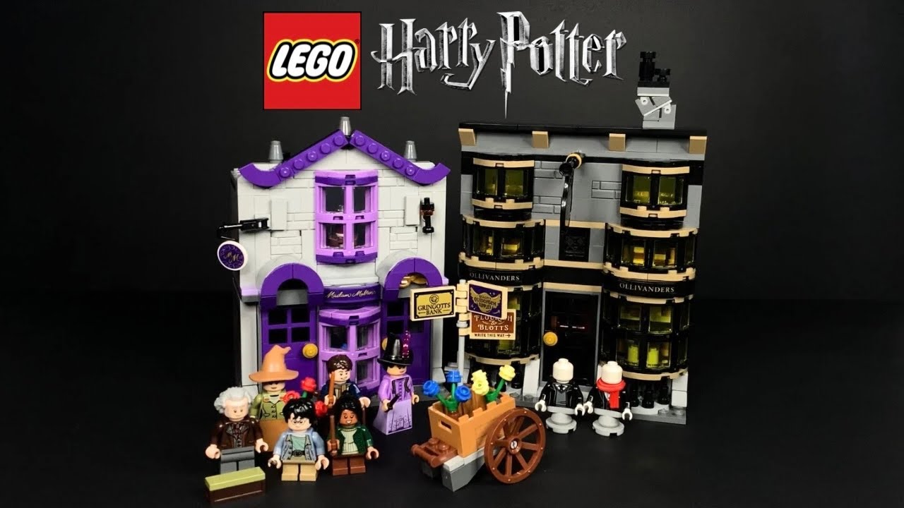 LEGO Harry Potter - Ollivanderov obchod a obchod madam Malkinovej