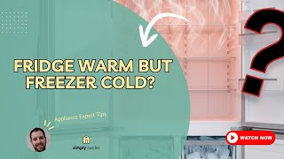 Fridge Warm but Freezer Cold? Easy DIY Fix (Save $300!)