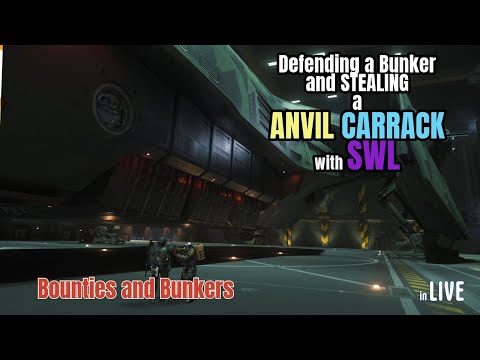 Star Citizen - Defending a Bunker and STEALING a CARRACK