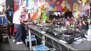 Melé b2b Lil Silva DJ Set live from RBMA x Major Lazer at Notting Hill Carnival 2012