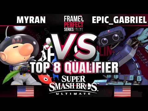 FPS5 Online - Myran (Olimar) vs. Epic_Gabriel (R.O.B) - Smash Ultimate Top 8 Winners Qualifier