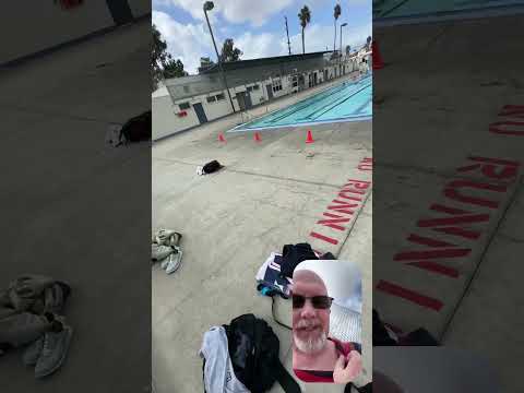 Pool swim, ocean getting cold brrr #swim #pool