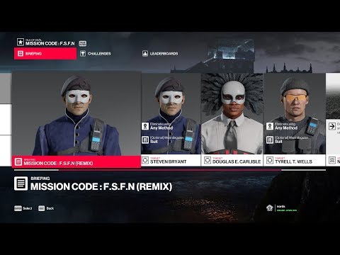Hitman 2 - Featured Contract: Mission Code F.S.F.N Remix (SA)