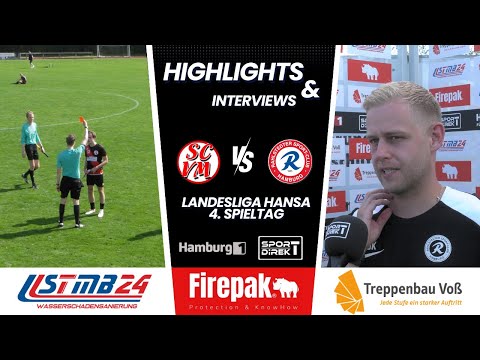 SC Vier und Marschlande  - Rahlstedter SC Landesliga Hansa 4. Spieltag