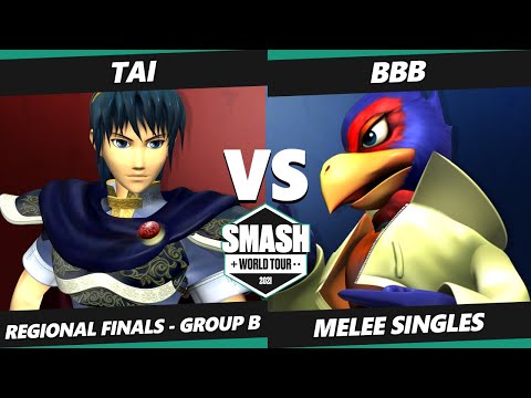 SWT NA West Group B - BBB (Falco) Vs. Tai (Marth) SSBM Smash Melee Tournament