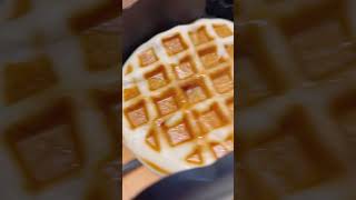 waffle🧇pork bun🤤🤤🤤🐷🔥ワッフルメーカーで肉まん焼いたら味も見た目も満点すぎた🤤🤤🤤💯🐷