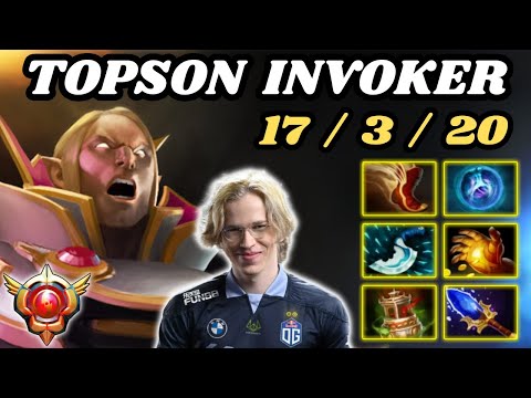 🔥 TOPSON Invoker WEX Highlights 🔥 Grandmaster Tier TOPSON INVOKER - Dota 2