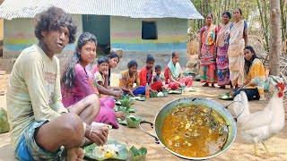 Chicken Curry And Chicken Fry — Santali Tribe People