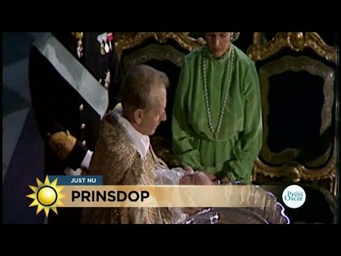 Minnesvärda kungliga dop - Nyhetsmorgon (TV4)