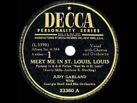 1944 HITS ARCHIVE: Meet Me In St. Louis, Louis - Judy Garland