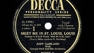 1944 HITS ARCHIVE: Meet Me In St. Louis, Louis - Judy Garland
