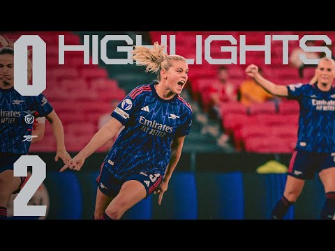 LIFT-OFF IN THE UWCL! 🚀 | HIGHLIGHTS | Benfica 0-2 Arsenal Women | Mead, Russo | Champions League