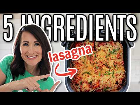 EASY 5 Ingredient Air Fryer Dinners for Busy Weeknights