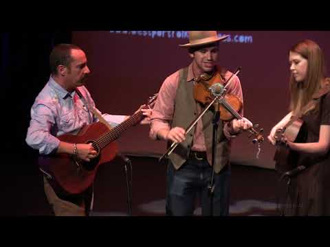 AUSTIN & COURTNEY DERRYBERRY and GREG REISH, "Red Hot Breakdown"  Westport Folk & Bluegrass Festival