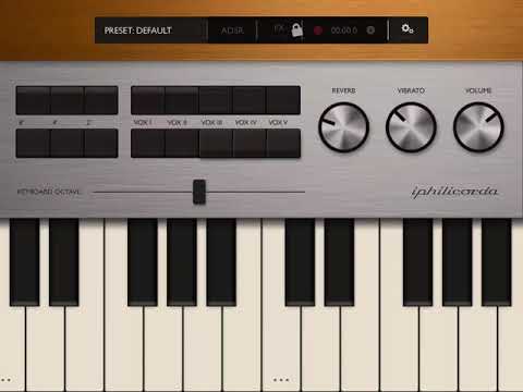 IPHILICORDA (App Demo, No talking)