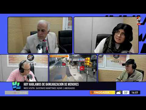 #VÍALIBRE | "BANCARIZACIÓN DE MENORES x GUSTAVO MARTINEZ AZAR" - RADIO VALLE VIEJO EN VIVO